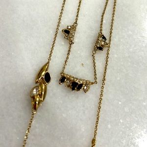 Alexis Bittar Miss Havisham double necklace